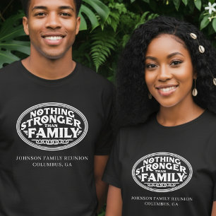 Nichts ist stärker als Schwarzes Familientreffen T-Shirt