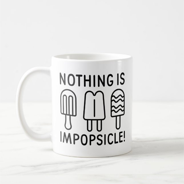 Nichts ist undurchsichtig kaffeetasse (Links)
