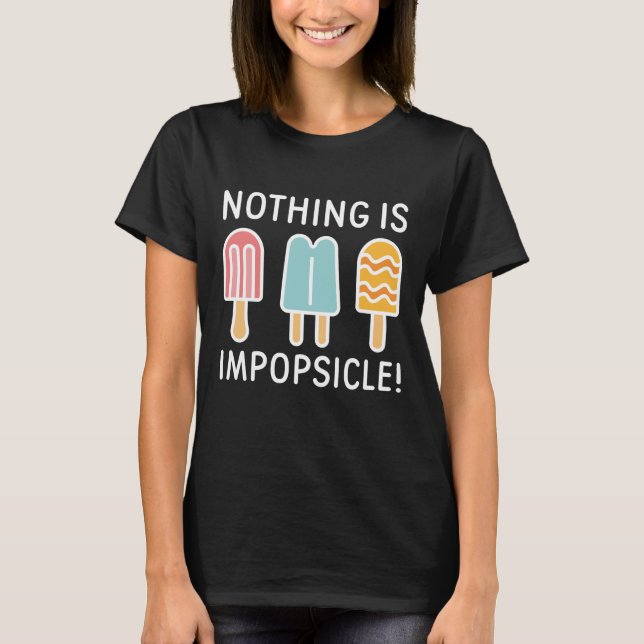 Nichts ist undurchsichtig T-Shirt (Vorderseite)