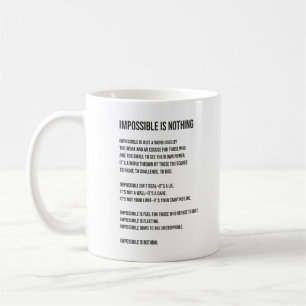 Nichts ist unmöglich, Gymnastik, Hustel, Erfolg, G Kaffeetasse