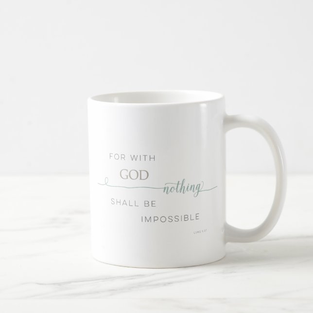 Nichts ist unmöglich kaffeetasse (Rechts)