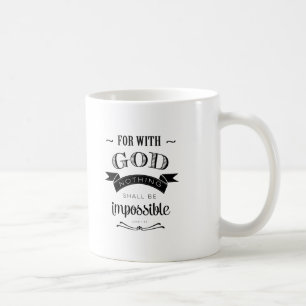 Nichts ist unmöglich kaffeetasse