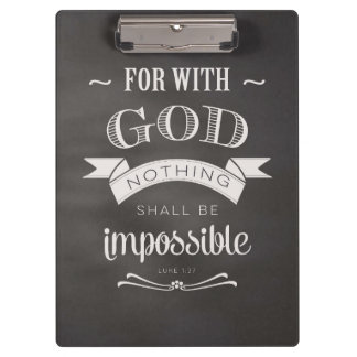 Nichts ist unmöglich klemmbrett