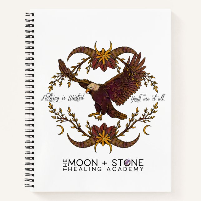 Nichts ist verschwendet notizbuch (Vorderseite)