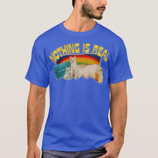 Nichts ist wirklich nihilistische Regenbogenkatzen T-Shirt