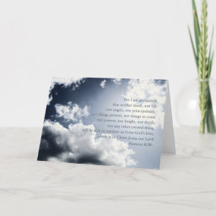 Nichts kann uns von Gottes Liebe, Karte