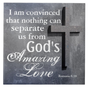 Nichts kann uns von Gottes Liebe trennen, Kreuz Fliese