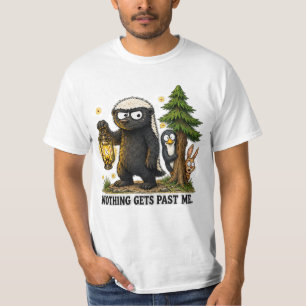 Nichts Kommt An Mir Vor Honey Badger Camping Desig T-Shirt