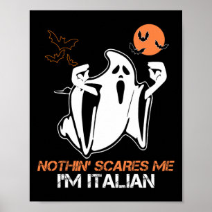 Nichts kümmert mich, ich bin italienischer Geist H Poster