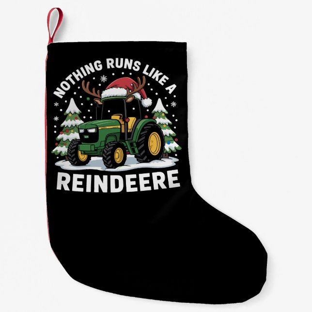 Nichts läuft wie ein reiner Weihnachtslehrer Kleiner Weihnachtsstrumpf (Vorderseite)