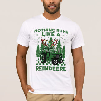 Nichts läuft wie ein Rentier im Shirt-Design T-Shirt
