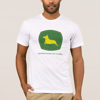 Nichts läuft wie ein T - Shirt der Corgi-Männer