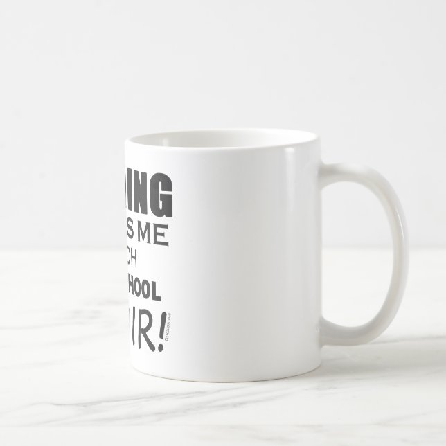 Nichts macht mich zum Choreografen Kaffeetasse (Rechts)
