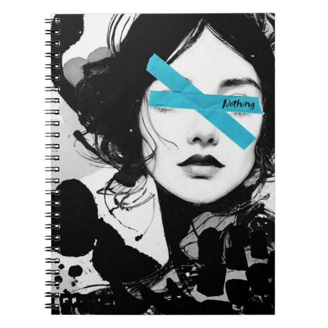 Nichts | Notebook-Journal Notizblock (Vorderseite)