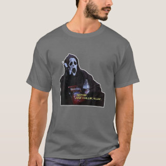 Nichts nur Chillin Killin Scream Ghost Watch Hour T-Shirt