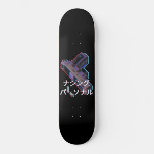 Nichts Persönliches Konzept Gun Ästhetik Skateboard