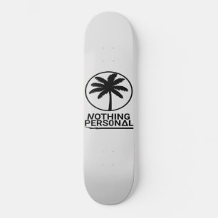 Nichts Persönliches Logo Skateboard