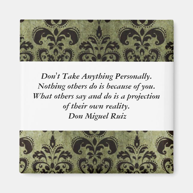 Nichts Persönliches Magnet (Vorne)