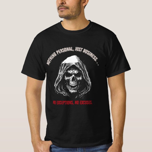 Nichts Persönliches, nur Business - Grimischer Sen T-Shirt (Vorderseite)