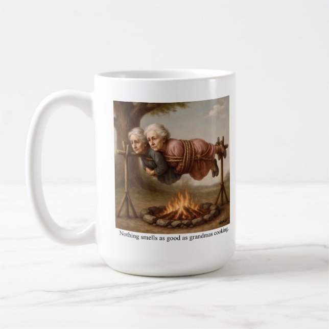 Nichts riecht so gut wie Omas Kochen. Kaffeetasse (Links)
