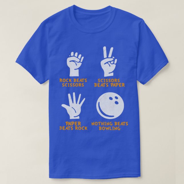 Nichts schlägt Bowling T-Shirt (Design vorne)