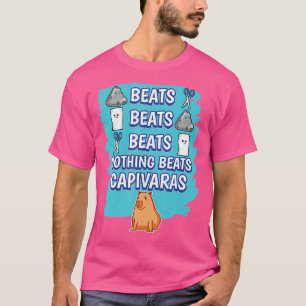Nichts schlägt Capybaras Schere, Stein, Papier-Spi T-Shirt