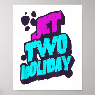 Nichts schlägt einen Jet 2 Holiday Retro _1 Poster