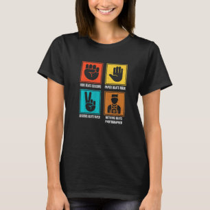 Nichts schlägt Fotograf Cameraman Fotograf T-Shirt