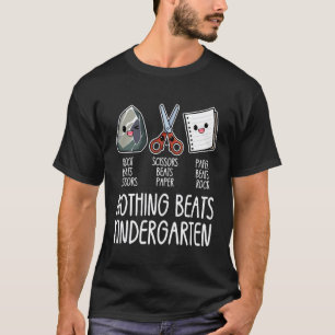 Nichts schlägt lustige Rückkehr zur Schule im Kind T-Shirt