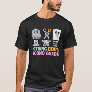 Nichts schlägt Teac der 2. Klasse zurück zur Schul T-Shirt