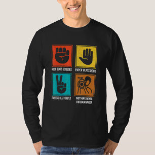 Nichts schlägt Videograf Cool Kameramann Cinematog T-Shirt