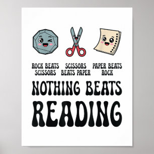 Nichts schlägt vor, Rock Paper Scissys zu lesen Poster