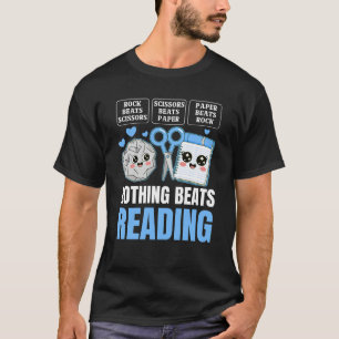 Nichts schlägt vor, Rockpapier-Schere lustig zu le T-Shirt