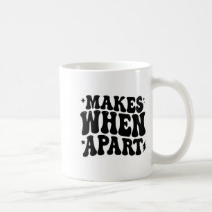 Nichts Sinn, wir sind lustig Retro-Zitat-Design Kaffeetasse
