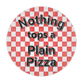 Nichts spannt eine Schlichte Pizza Schneidebrett