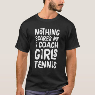 Nichts stört mich, ich trainiere Mädchen Tennis Fu T-Shirt