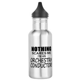Nichts stört mich Orchesterdirigent Edelstahlflasche