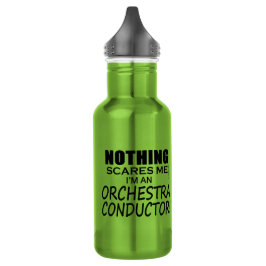 Nichts stört mich Orchesterdirigent Edelstahlflasche