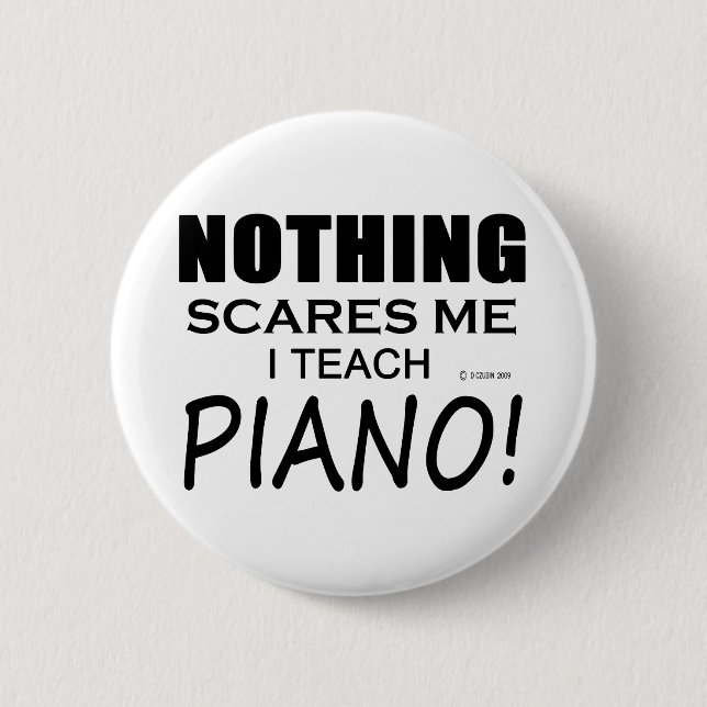Nichts stört mich Piano Button (Vorderseite)