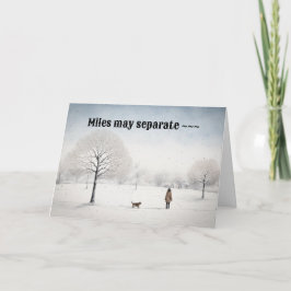 NICHTS UNTERSTÜTZT DIE LIEBE-CHRISTMAS-KARTE FÜR J DANKESKARTE