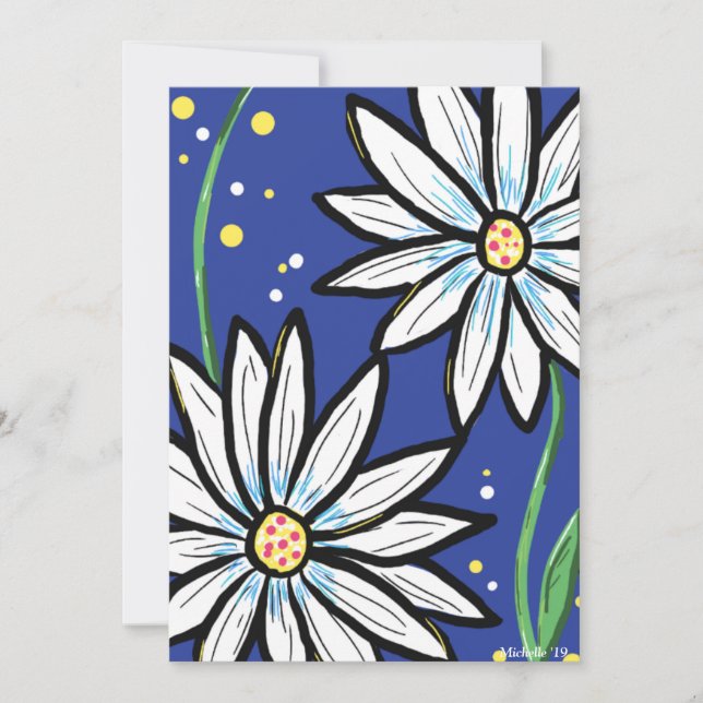 Nichts von Daisies Dankeskarte (Vorderseite)