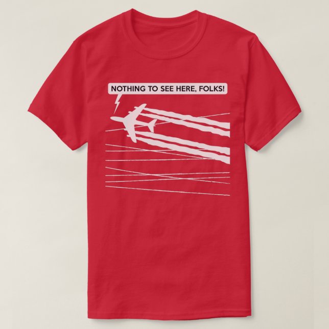 Nichts, was man hier sehen kann T-Shirt (Design vorne)