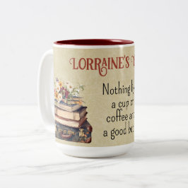 Nichts wie eine Tasse Kaffee und ein gutes Buch