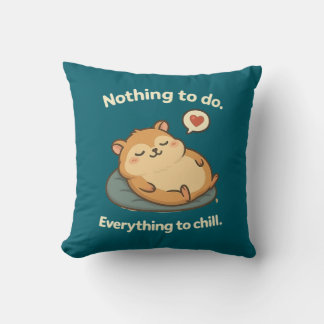 Nichts zu tun. Alles bis Chill - Niedlicher Lazy H Kissen
