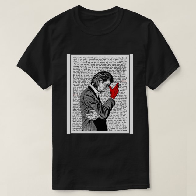 Nick Cave T-ShirtNICK CAVE  T-Shirt (Design vorne)