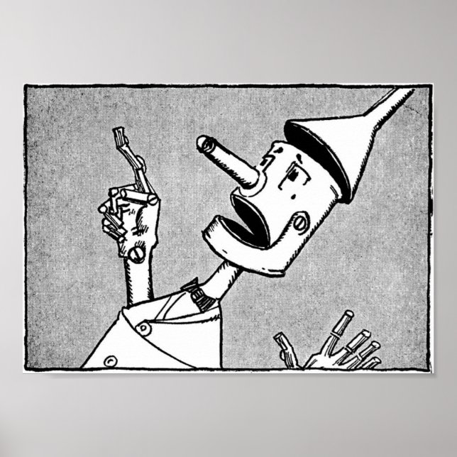 Nick Chopper der Tin Woodman Poster (Vorne)