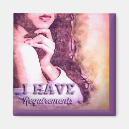 Nick DAViD - Anforderungen Kühlschrank Magnet