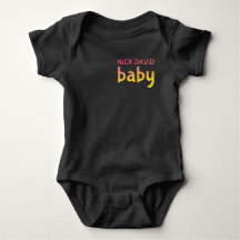 Nick DAViD baby - Black Dual-Sided Snap - T-Shirt