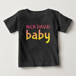 Nick DAViD baby - City Kid Logo Logo T - Shirt