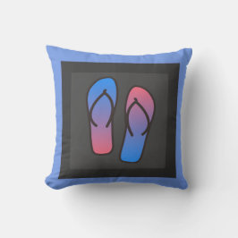 Nick DAViD - Blue Lagoon Dreh-Flop Pillow Kissen